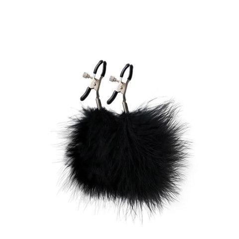 Feather nipple clamps with adjustable
pressure, and soft comfortable pads Feather nipple clamps with adjustable
pressure, and soft comfortable pads