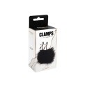 Feather nipple clamps with adjustable
pressure, and soft comfortable pads