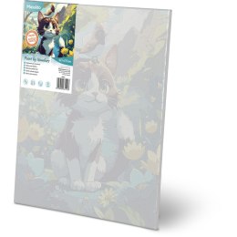 Obraz do malowania po numerach 40x50 cm Massido Kotek