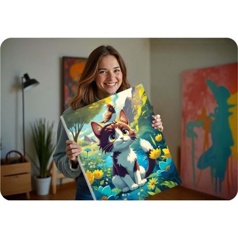 Obraz do malowania po numerach 40x50 cm Massido Kotek Obraz do malowania po numerach 40x50 cm Massido Kotek