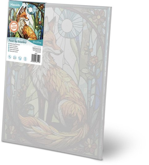 Obraz do malowania po numerach 40x50 cm Massido Lisek Obraz do malowania po numerach 40x50 cm Massido Lisek