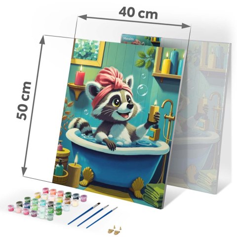 Obraz do malowania po numerach 40x50 cm Massido Szop Obraz do malowania po numerach 40x50 cm Massido Szop