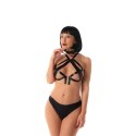 Red silicone ball gag with adjustable straps