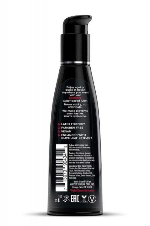 WICKED AQUA CHERRY FLAVORED 120ML WICKED AQUA CHERRY FLAVORED 120ML