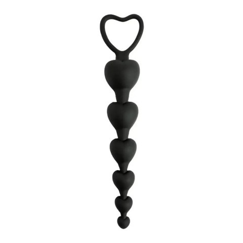 ANAL BEADS black heart ANAL BEADS black heart