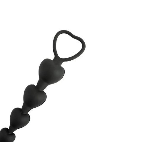 ANAL BEADS black heart ANAL BEADS black heart