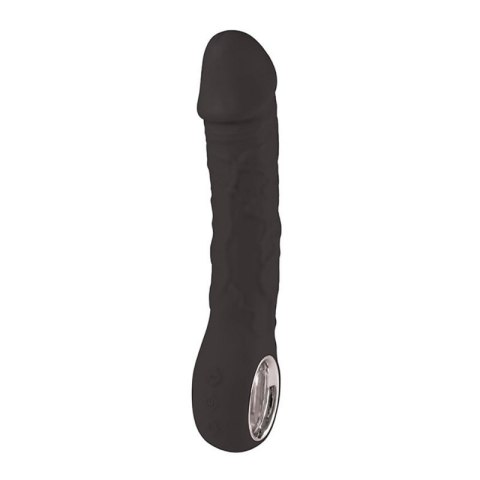 Black vibrator - 10 different modes of vibration and heating function Black vibrator - 10 different modes of vibration and heating function