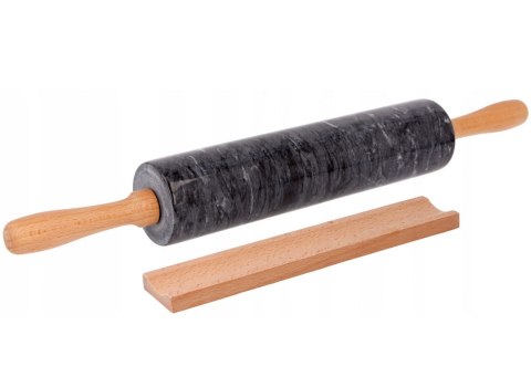 WAŁEK MARMUROWY DO CIASTA Z PODSTAWKĄ 46cm BRUNBESTE BB-3145