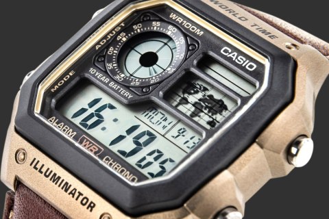 Zegarek Męski CASIO AE-1200WHL-5AVDF + BOX Zegarek Męski CASIO AE-1200WHL-5AVDF + BOX