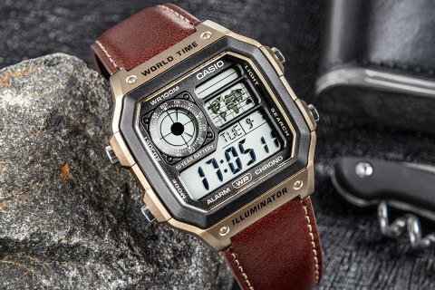 Zegarek Męski CASIO AE-1200WHL-5AVDF + BOX Zegarek Męski CASIO AE-1200WHL-5AVDF + BOX