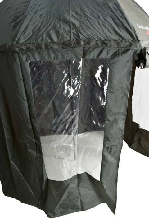 PARASOL WĘDKARSKI NAMIOT Z OSŁONĄ JUKON CIEMNOZIELONY