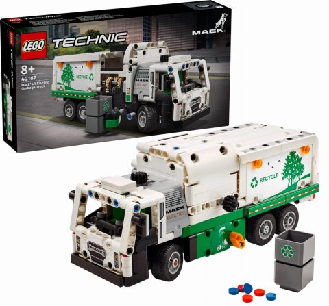 42167 - LEGO Technic - Śmieciarka Mack® LR Electric 42167 - LEGO Technic - Śmieciarka Mack® LR Electric