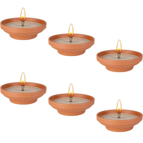 BISPOL - Znicz Ceramiczny Otwarty C004 - 6 szt. BISPOL - Znicz Ceramiczny Otwarty C004 - 6 szt.