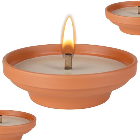 BISPOL - Znicz Ceramiczny Otwarty C004 - 6 szt. BISPOL - Znicz Ceramiczny Otwarty C004 - 6 szt.