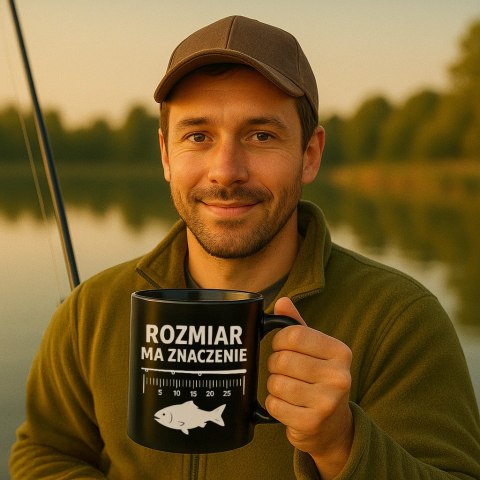 Gigantyczny Kubek dla Wędkarza - Rozmiar ma znaczenie - Kubek XXL Gigantyczny Kubek dla Wędkarza - Rozmiar ma znaczenie - Kubek XXL