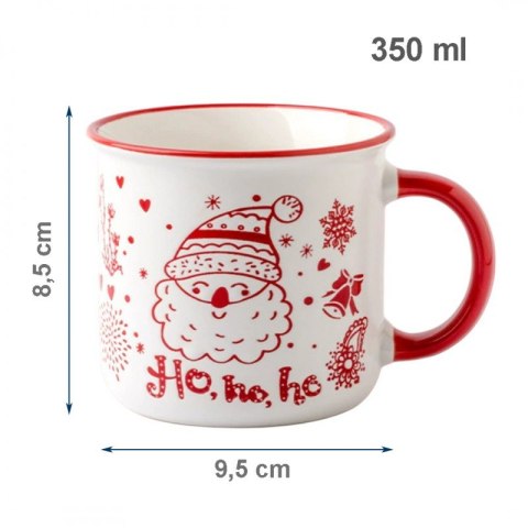 Świąteczny Kubek ceramiczny 350 ml + Pudełko na Prezent KB12