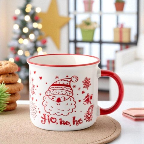 Świąteczny Kubek ceramiczny 350 ml + Pudełko na Prezent KB12