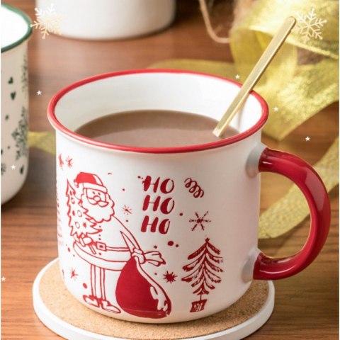 Świąteczny Kubek ceramiczny 350 ml + Pudełko na Prezent KB14
