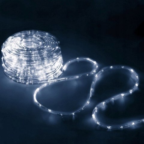 Wąż świetlny, lampki zewnętrzne 18,5 metra ZIMNE BIAŁE LAMP30B