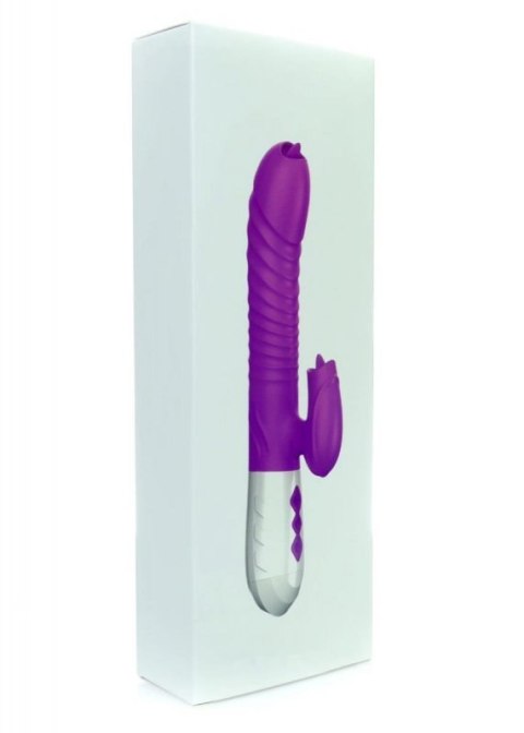 Wibrator-Silicone Vibrator USB 7 Function and Thrusting Function / Heating, purple Wibrator-Silicone Vibrator USB 7 Function and Thrusting Function / Heating, purple