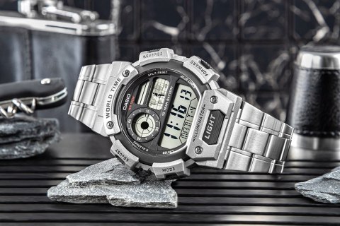 Zegarek Męski CASIO AE-1400WHD-1AVDF + BOX Zegarek Męski CASIO AE-1400WHD-1AVDF + BOX