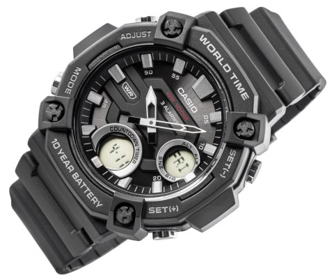 Zegarek Męski CASIO AEQ-120W-1AVDF + BOX Zegarek Męski CASIO AEQ-120W-1AVDF + BOX