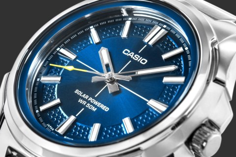 Zegarek Męski CASIO Solar MTP-RS100D-2AVDF + BOX Zegarek Męski CASIO Solar MTP-RS100D-2AVDF + BOX
