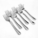 WIDELCZYKI DESEROWE DO CIASTA PRZEKĄSEK STALOWE 6-ELE EXCELLENT HOUSEWARE 139185 WIDELCZYKI DESEROWE DO CIASTA PRZEKĄSEK STALOWE 6-ELE EXCELLENT HOUSEWARE 139185