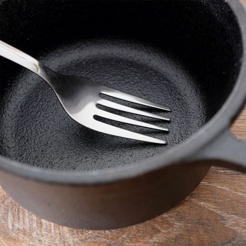 WIDELCZYKI DESEROWE DO CIASTA PRZEKĄSEK STALOWE 6-ELE EXCELLENT HOUSEWARE 139185 WIDELCZYKI DESEROWE DO CIASTA PRZEKĄSEK STALOWE 6-ELE EXCELLENT HOUSEWARE 139185