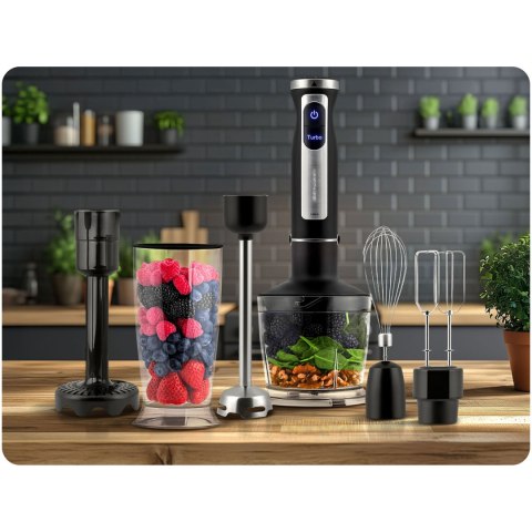 Blender ręczny z butelką 1500 W BD-754 Berdsen Blender ręczny z butelką 1500 W BD-754 Berdsen