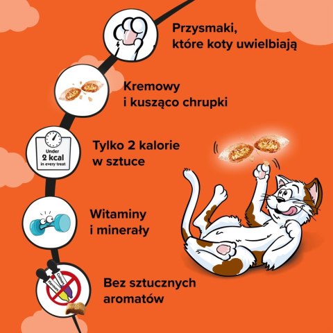 DREAMIES Przysmak Dla Kota Z Kurczakiem 4x180g DREAMIES Przysmak Dla Kota Z Kurczakiem 4x180g