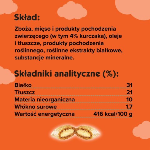 DREAMIES Przysmak Dla Kota Z Kurczakiem 4x180g DREAMIES Przysmak Dla Kota Z Kurczakiem 4x180g
