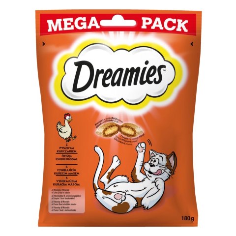 DREAMIES Przysmak Dla Kota Z Kurczakiem 4x180g DREAMIES Przysmak Dla Kota Z Kurczakiem 4x180g