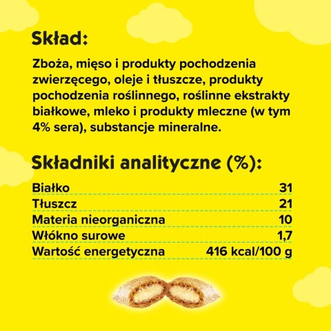 DREAMIES Przysmak Dla Kota Z Serem 4x180g DREAMIES Przysmak Dla Kota Z Serem 4x180g