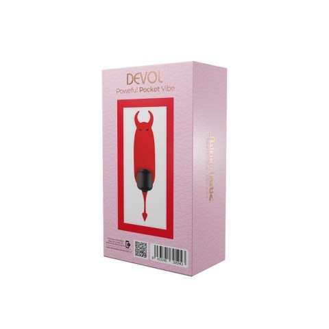 Stymulator-Wibrator - Lastic pocket vibe Devil Stymulator-Wibrator - Lastic pocket vibe Devil