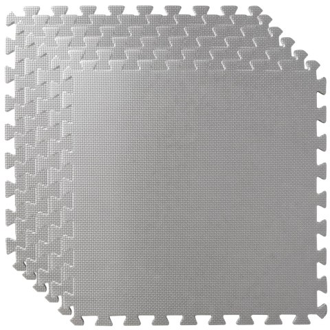 MATA OCHRONNA FITNESS SZARA 18 ELEMENTÓW