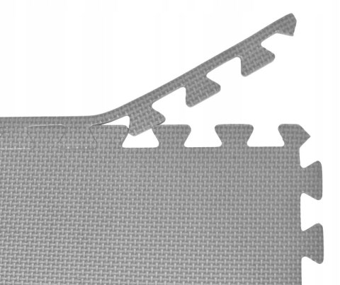 MATA OCHRONNA FITNESS SZARA 18 ELEMENTÓW