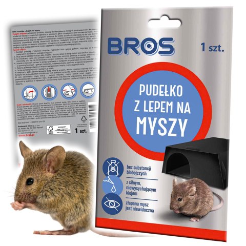 BROS - Pudełko z Lepem Na Myszy BROS - Pudełko z Lepem Na Myszy