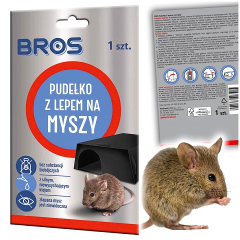 BROS - Pudełko z Lepem Na Myszy BROS - Pudełko z Lepem Na Myszy