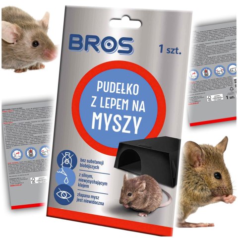 BROS - Pudełko z Lepem Na Myszy BROS - Pudełko z Lepem Na Myszy