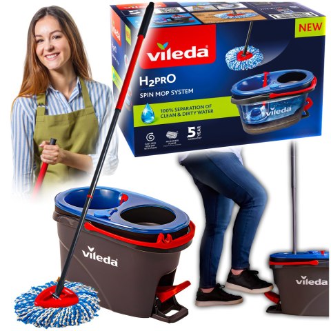 Mop obrotowy Vileda H2prO Mop obrotowy Vileda H2prO