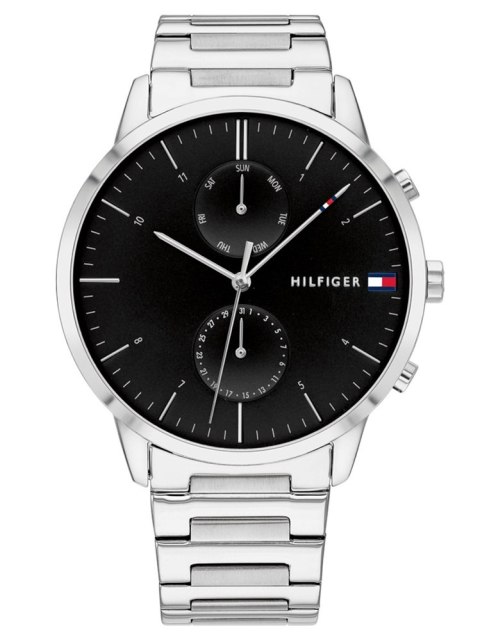 ZEGAREK MĘSKI TOMMY HILFIGER 1710407 HUNTER (zf119a) + BOX ZEGAREK MĘSKI TOMMY HILFIGER 1710407 HUNTER (zf119a) + BOX