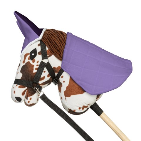 Zestaw Skippi - Hobby Horse Gniado - srokaty - Derka wrzos i śliwka Zestaw Skippi - Hobby Horse Gniado - srokaty - Derka wrzos i śliwka