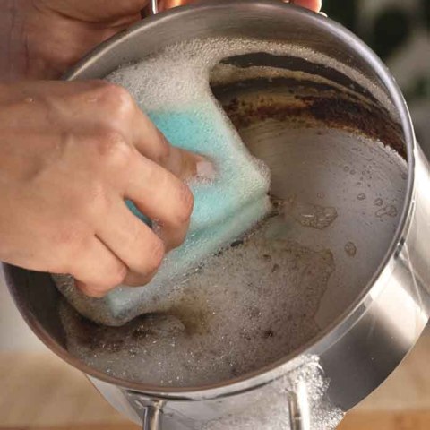 Zmywak profilowany z enzymami Vileda Pro Clean 3 szt.