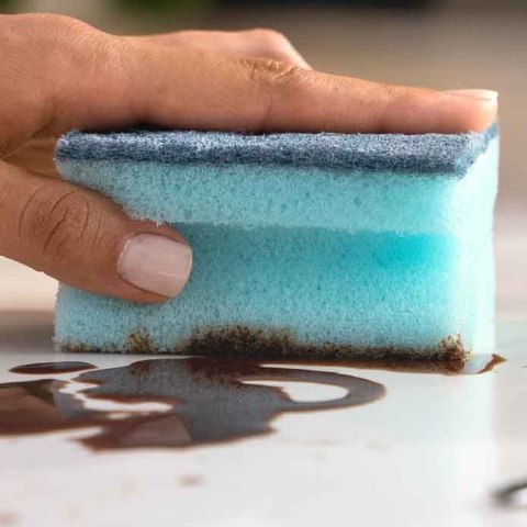 Zmywak profilowany z enzymami Vileda Pro Clean 3 szt.