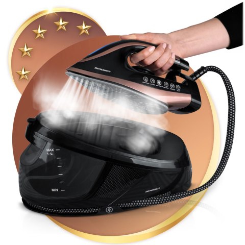 Stacja parowa żelazko generator pary 3000W Berdsen BD-334 ceramiczna powłoka Stacja parowa żelazko generator pary 3000W Berdsen BD-334 ceramiczna powłoka