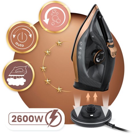 Żelazko bezprzewodowe parowe 2600W Berdsen BD-333 ceramiczna powłoka Żelazko bezprzewodowe parowe 2600W Berdsen BD-333 ceramiczna powłoka