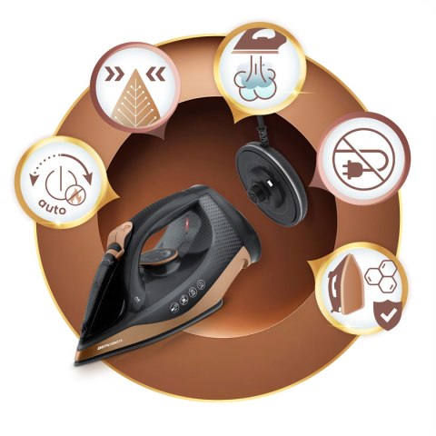 Żelazko bezprzewodowe parowe 2600W Berdsen BD-333 ceramiczna powłoka Żelazko bezprzewodowe parowe 2600W Berdsen BD-333 ceramiczna powłoka