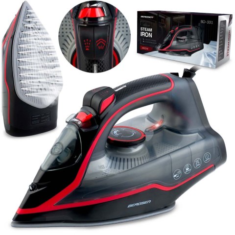 Żelazko parowe 2600W Berdsen BD-331 ceramiczna powłoka praca w pionie Żelazko parowe 2600W Berdsen BD-331 ceramiczna powłoka praca w pionie