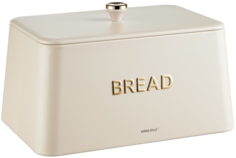 Chlebak, pojemnik na pieczywo, KINGHOFF KH-1950 Beżowy